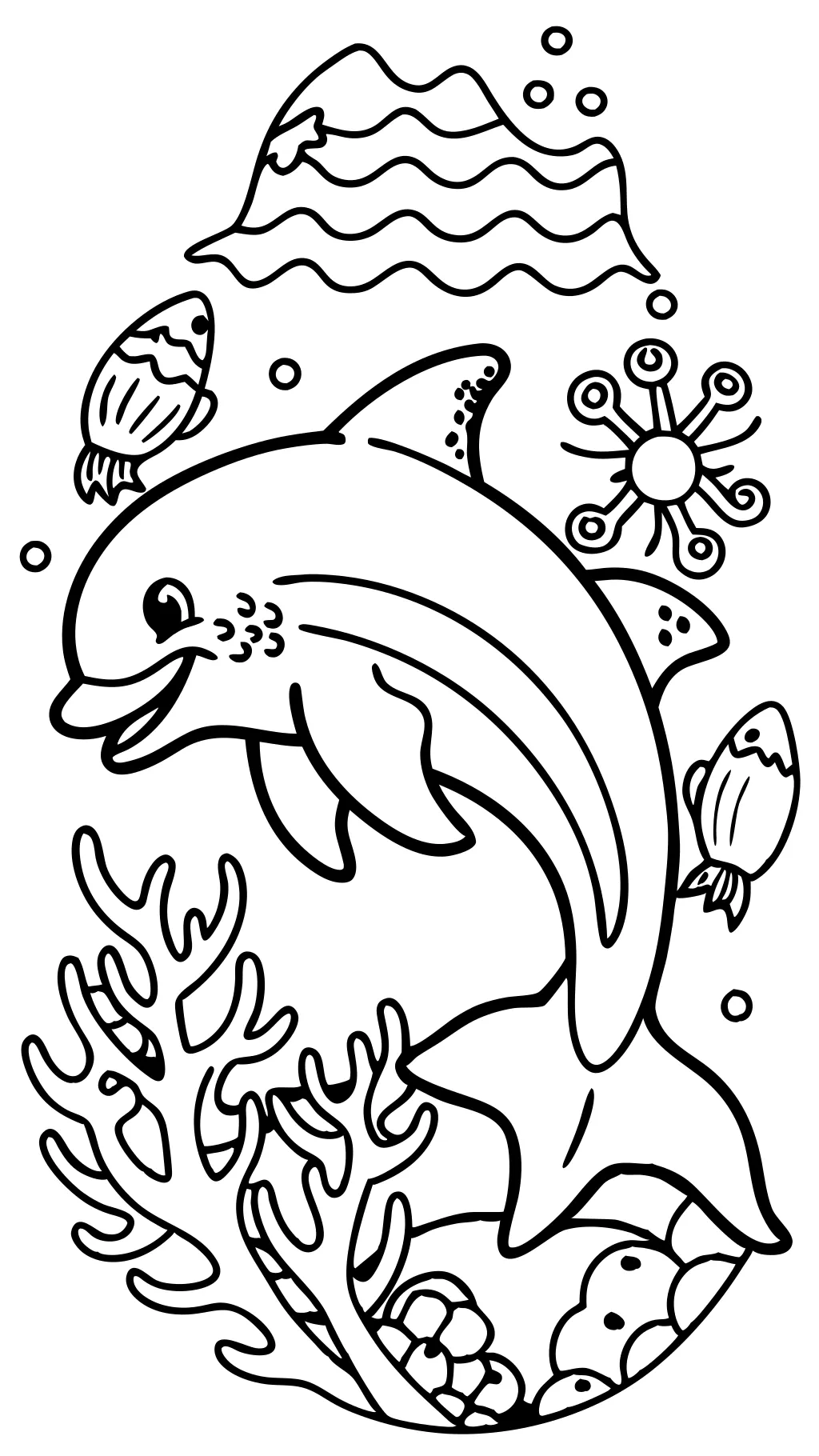 ocean coloring pages free